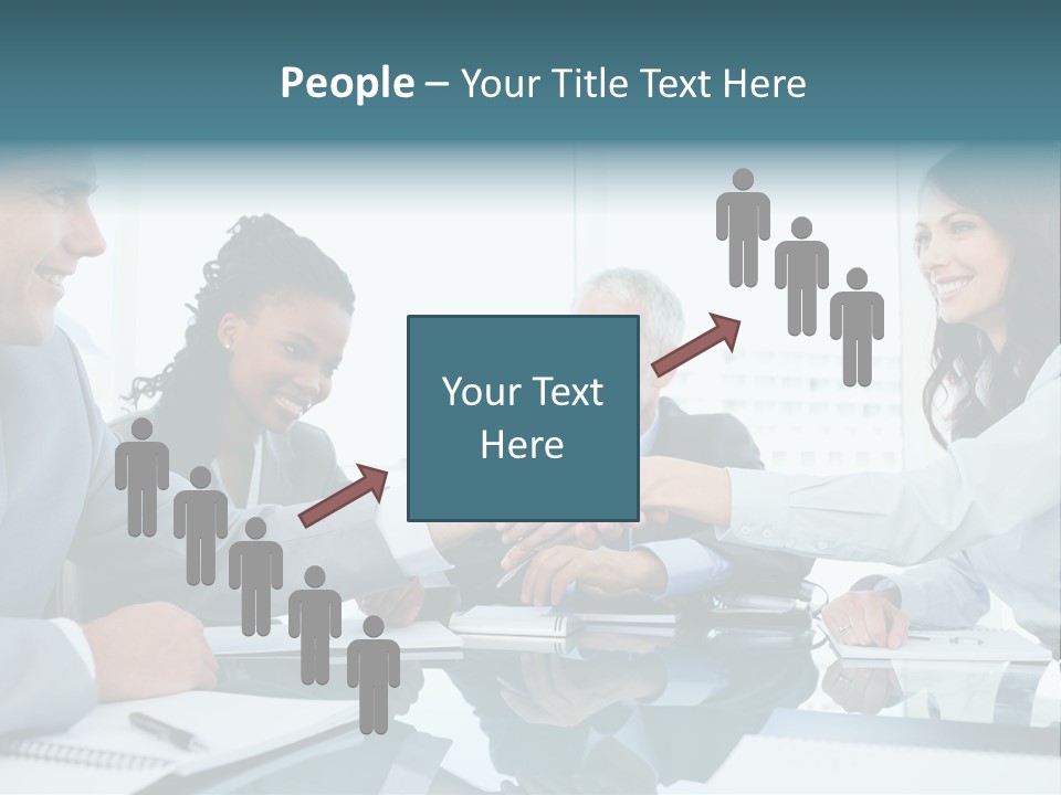 Employee Mature Adult Woman PowerPoint Template