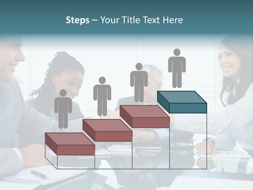 Employee Mature Adult Woman PowerPoint Template