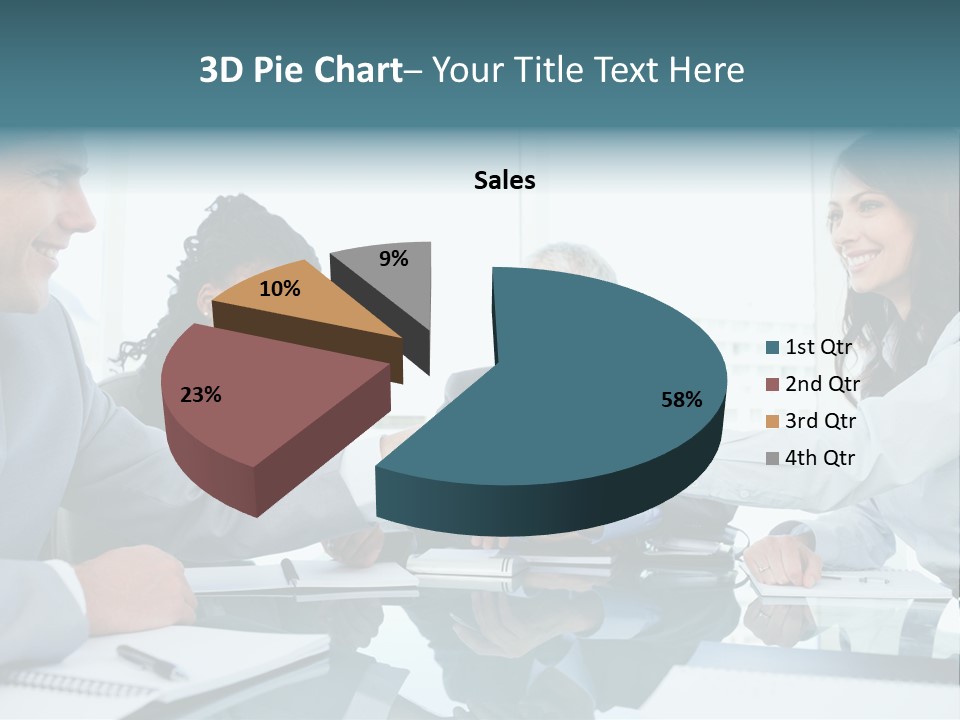 Employee Mature Adult Woman PowerPoint Template