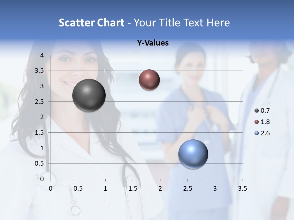 A Group Of Doctors Standing In A Hospital PowerPoint Template