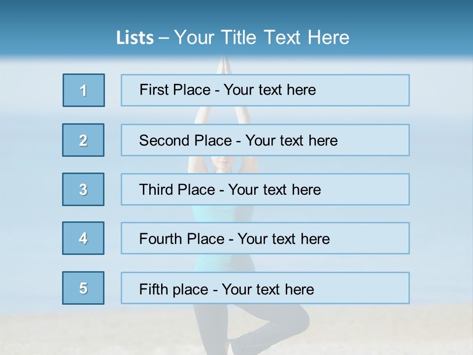 Position Zen Happy PowerPoint Template