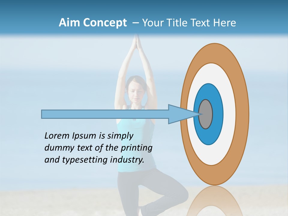 Position Zen Happy PowerPoint Template