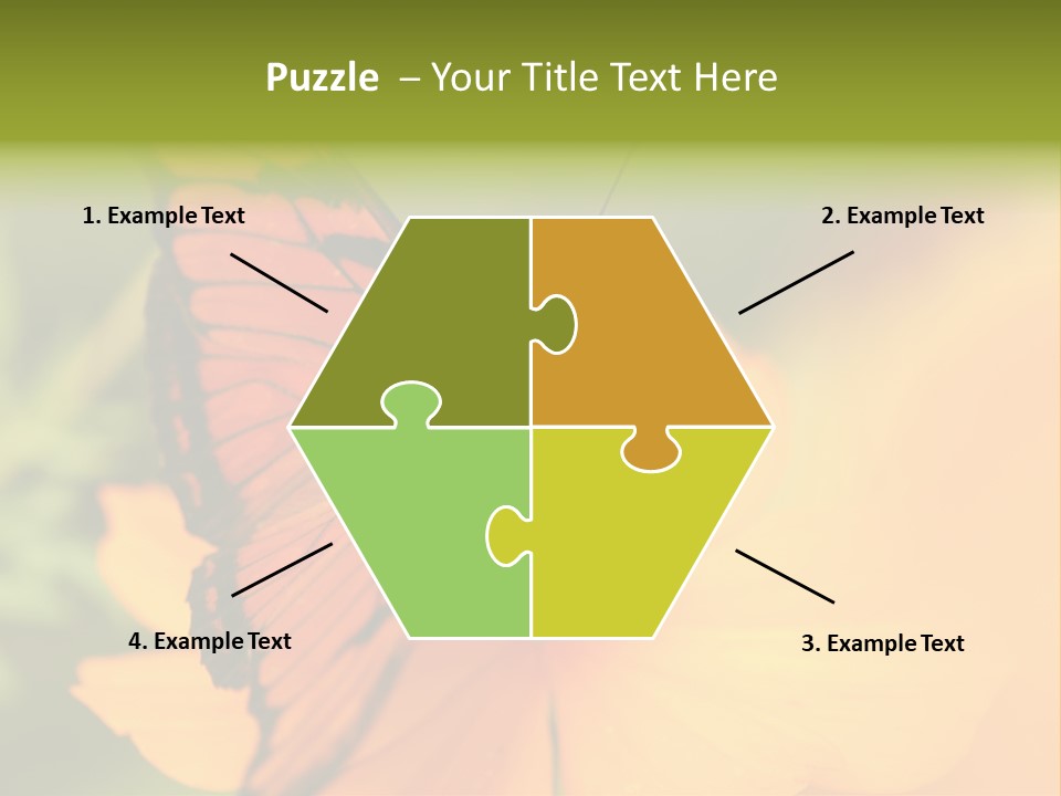 Flying Field Wildlife PowerPoint Template