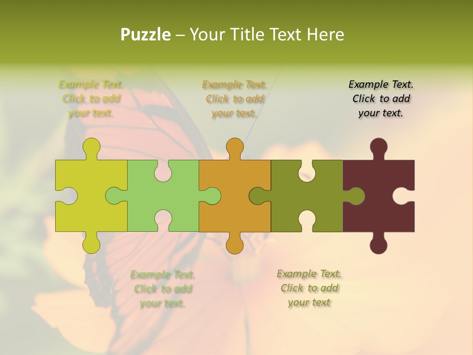 Flying Field Wildlife PowerPoint Template