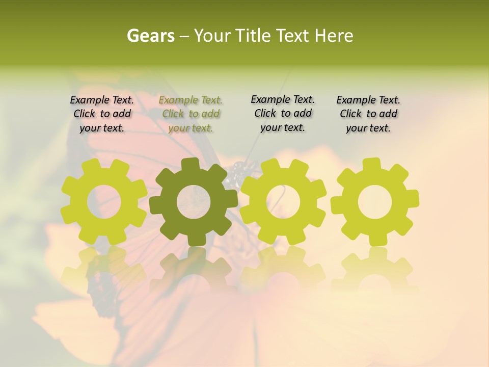 Flying Field Wildlife PowerPoint Template