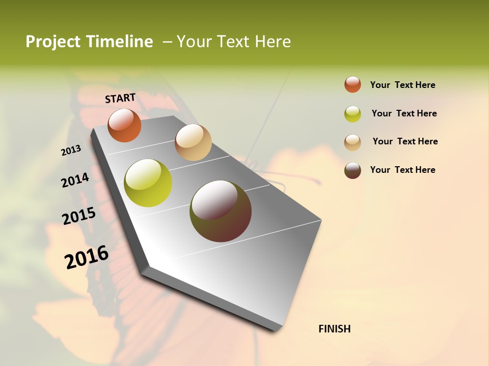 Flying Field Wildlife PowerPoint Template