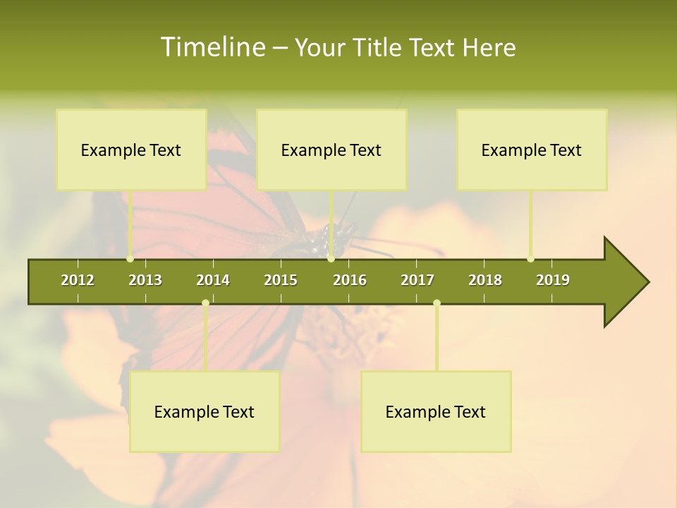 Flying Field Wildlife PowerPoint Template