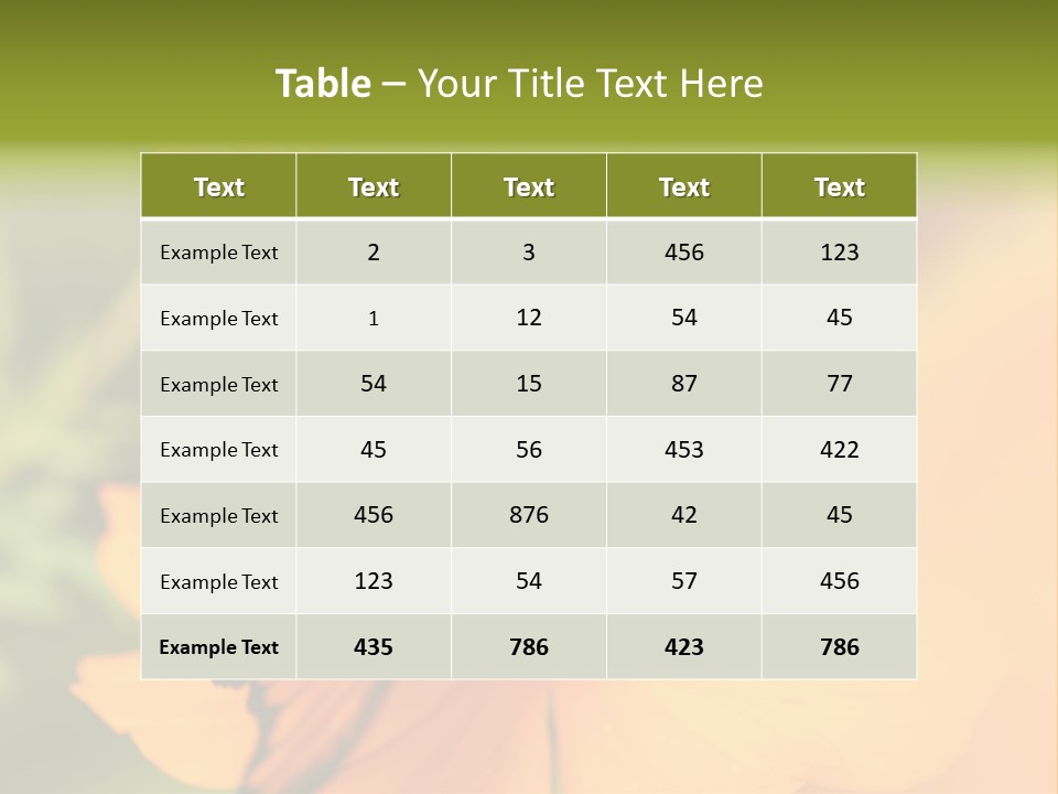Flying Field Wildlife PowerPoint Template