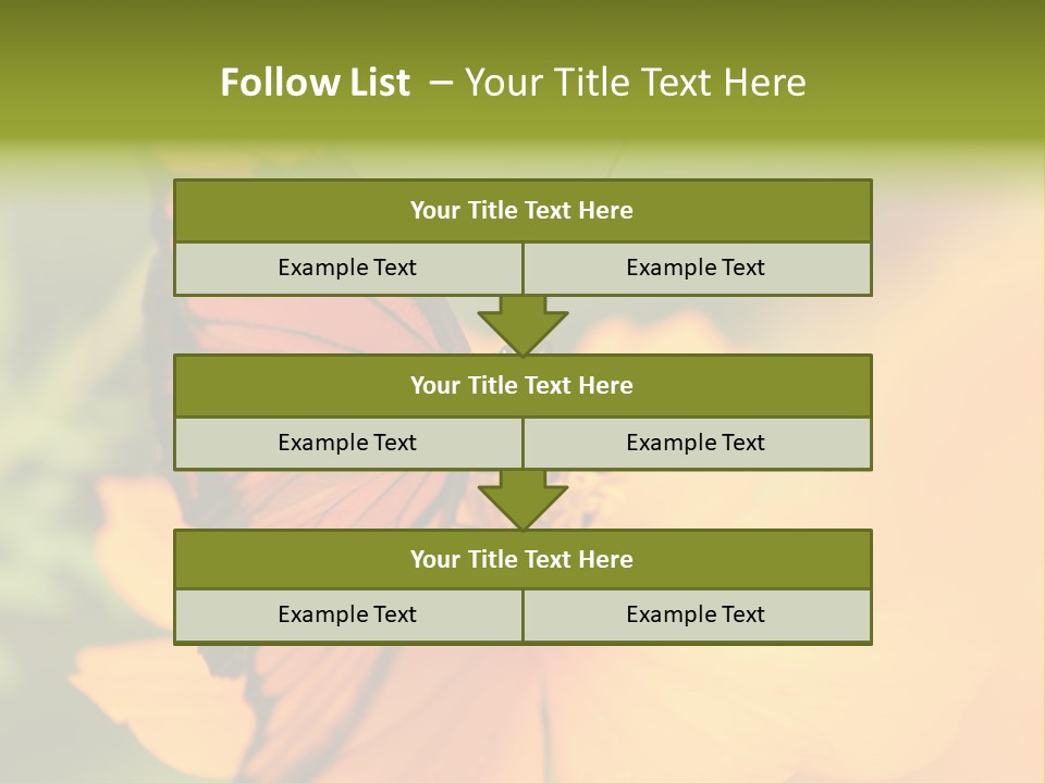 Flying Field Wildlife PowerPoint Template
