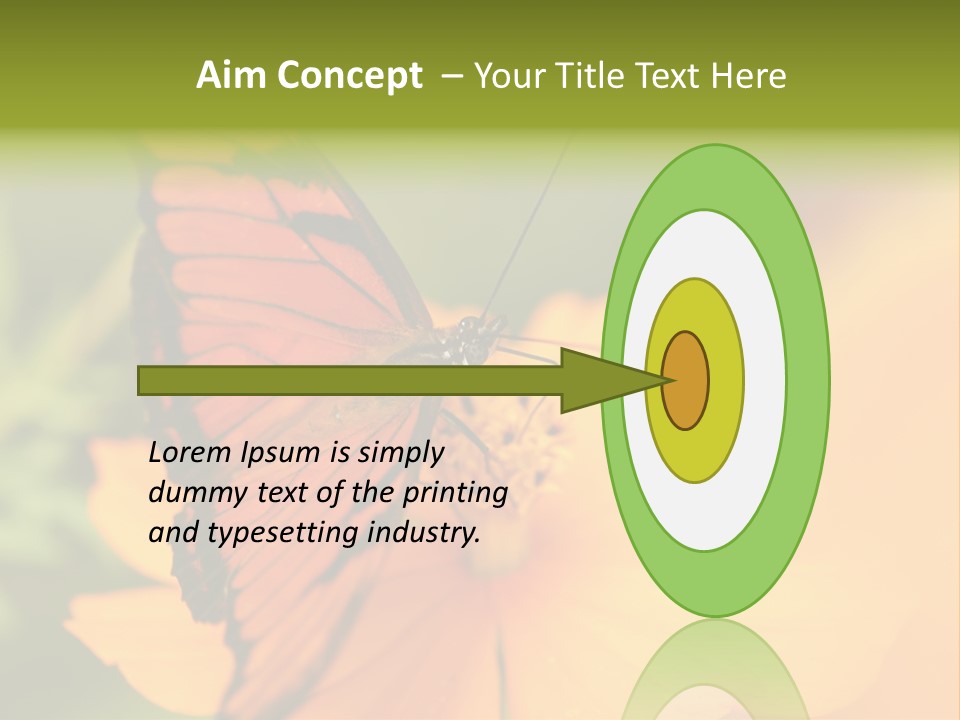 Flying Field Wildlife PowerPoint Template