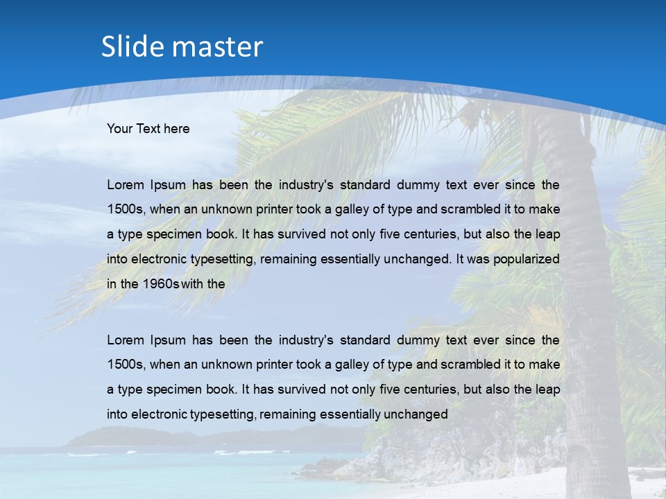 Day Travel Exotic PowerPoint Template