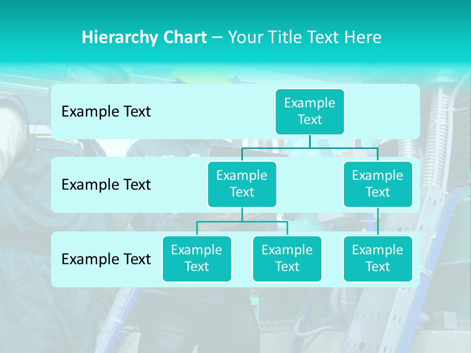 Computer Men At Work Mechanic PowerPoint Template