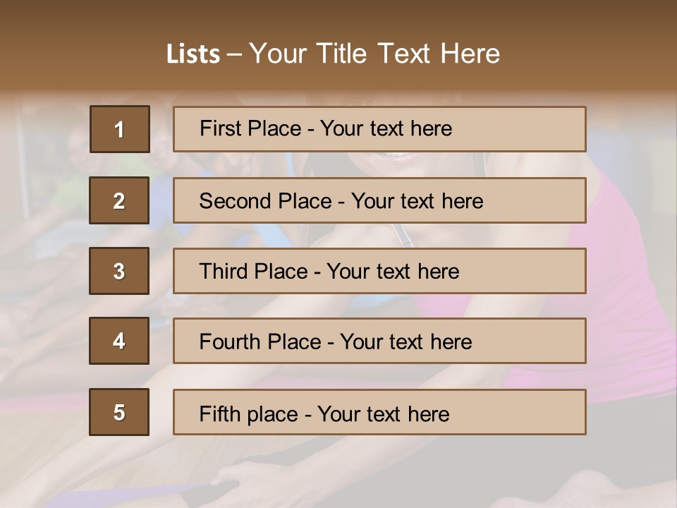 Inside Fit Men PowerPoint Template