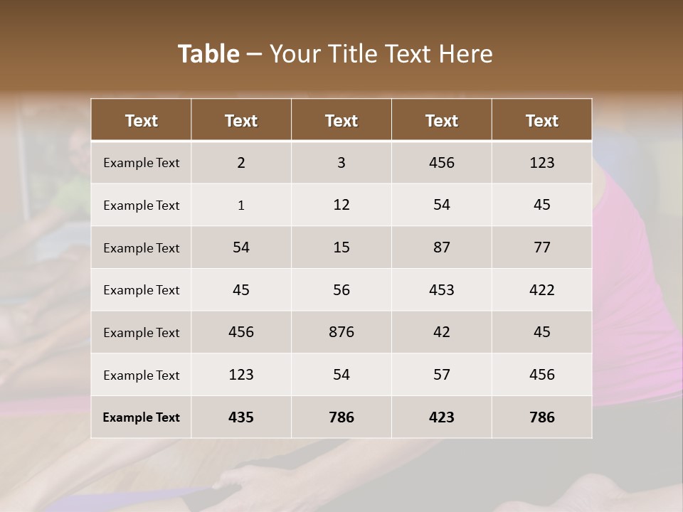Inside Fit Men PowerPoint Template