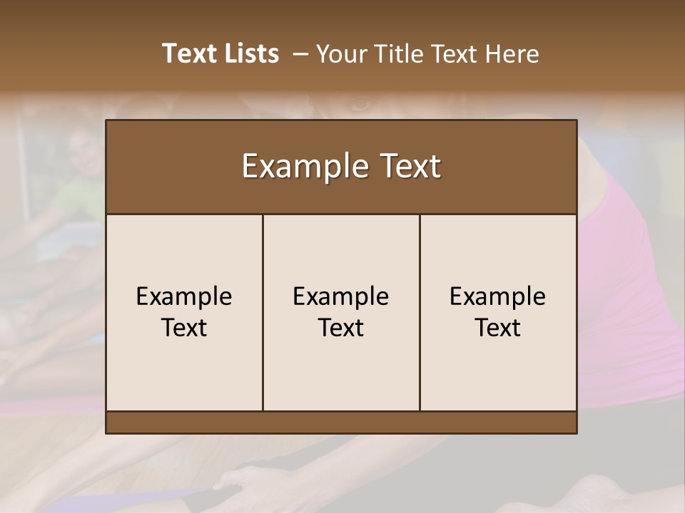Inside Fit Men PowerPoint Template