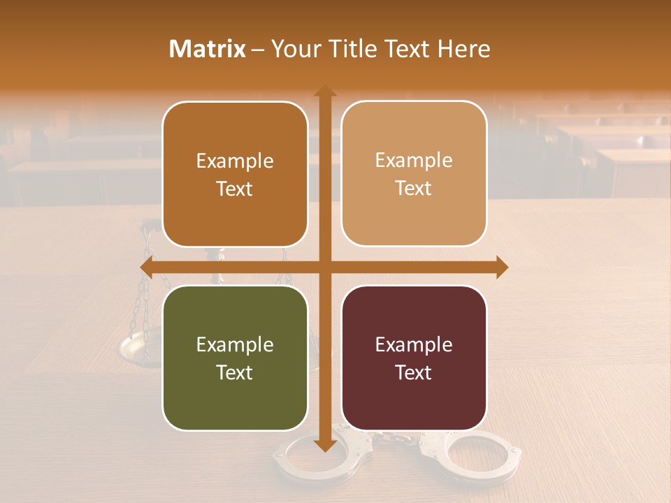 Measurement Symbol Jury PowerPoint Template
