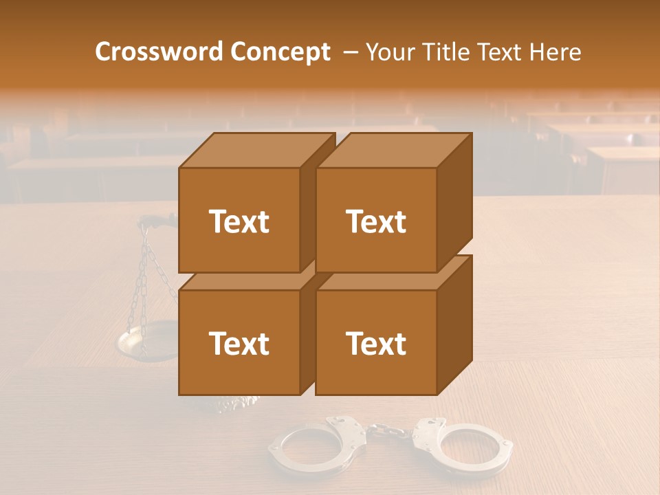 Measurement Symbol Jury PowerPoint Template