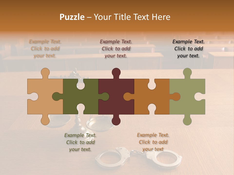 Measurement Symbol Jury PowerPoint Template