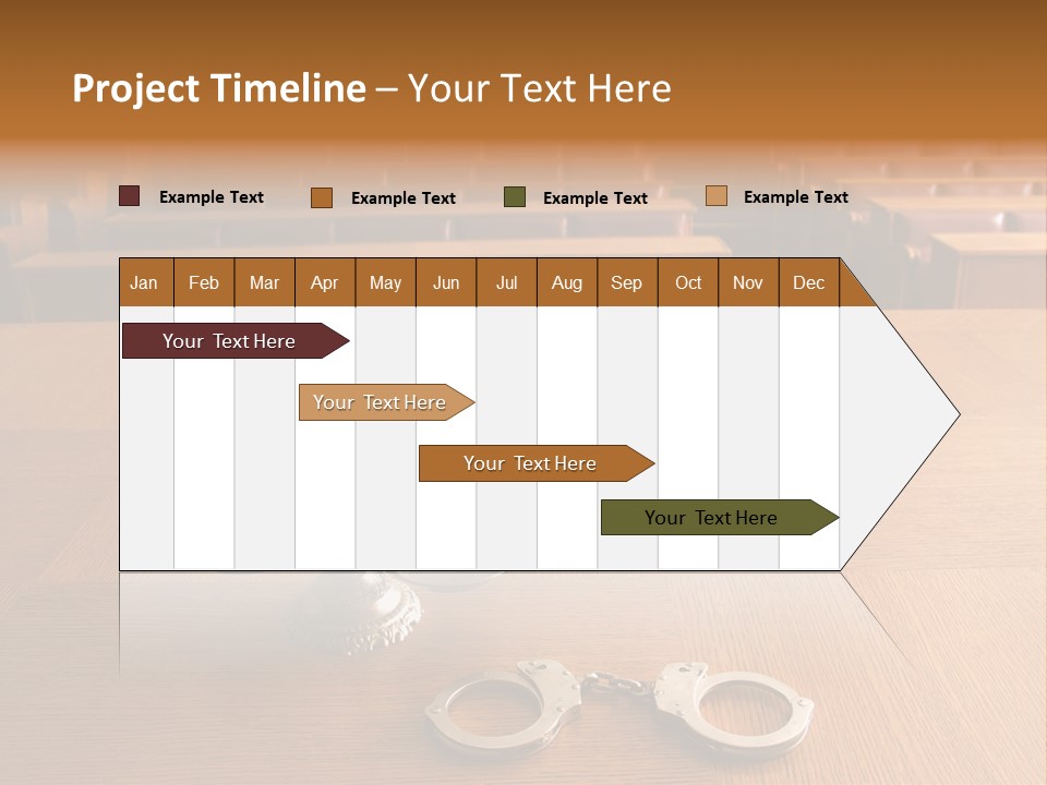 Measurement Symbol Jury PowerPoint Template