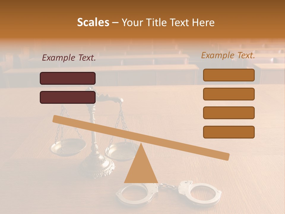 Measurement Symbol Jury PowerPoint Template