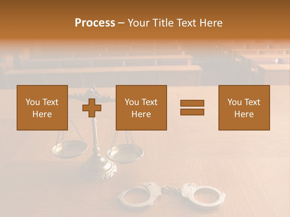 Measurement Symbol Jury PowerPoint Template
