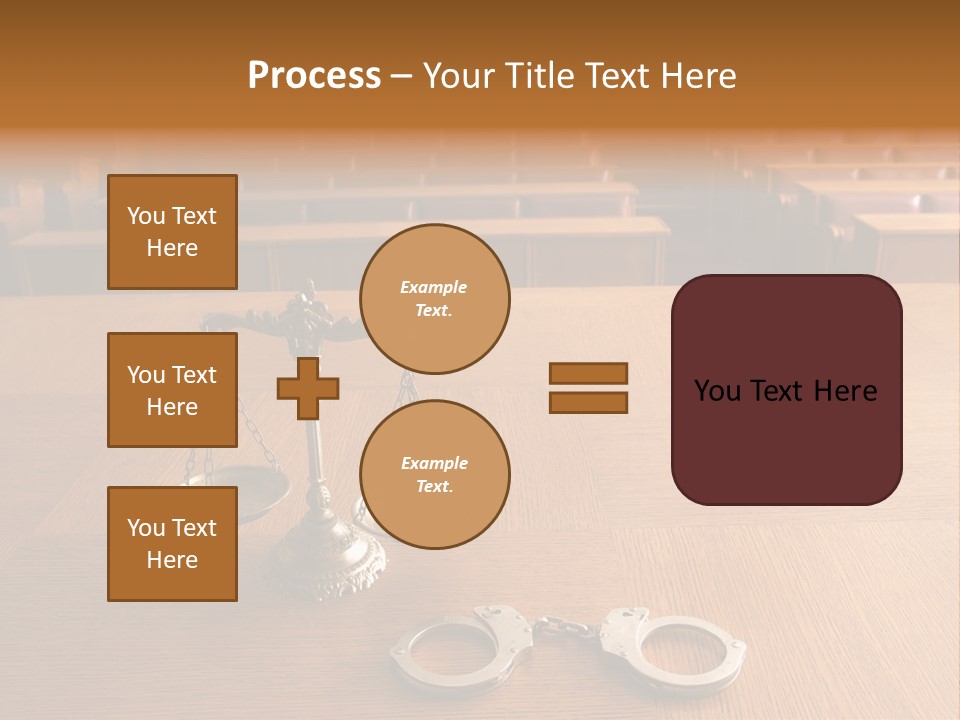 Measurement Symbol Jury PowerPoint Template