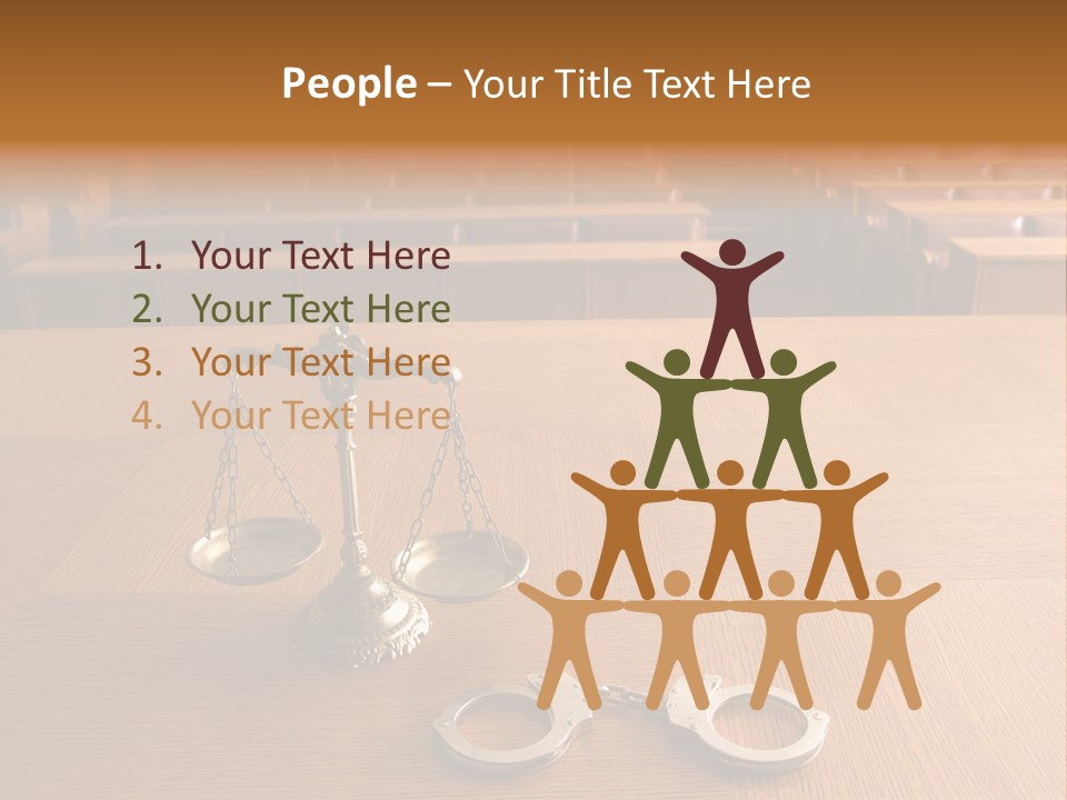 Measurement Symbol Jury PowerPoint Template