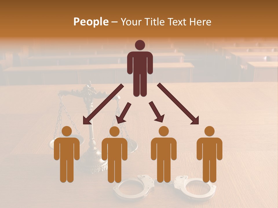 Measurement Symbol Jury PowerPoint Template