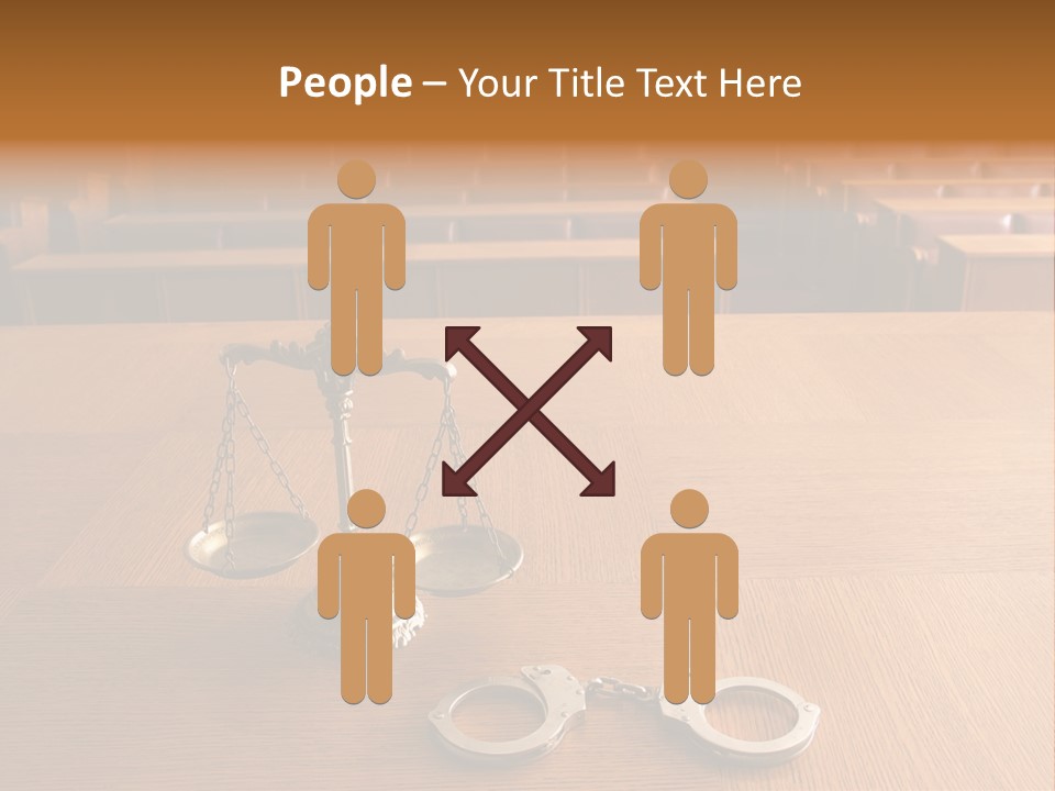 Measurement Symbol Jury PowerPoint Template