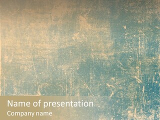 Scratch Contemporary Retro PowerPoint Template