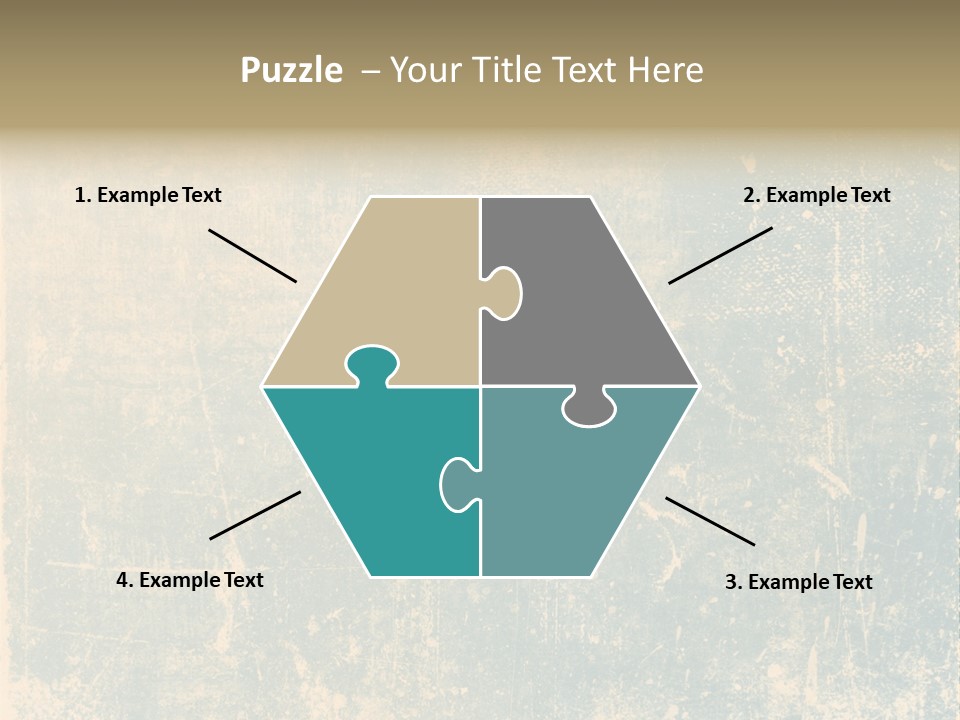 Scratch Contemporary Retro PowerPoint Template