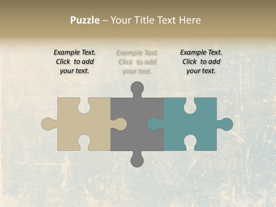 Scratch Contemporary Retro PowerPoint Template