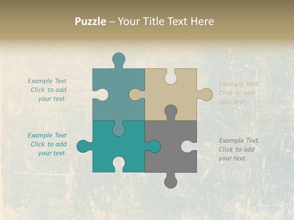 Scratch Contemporary Retro PowerPoint Template