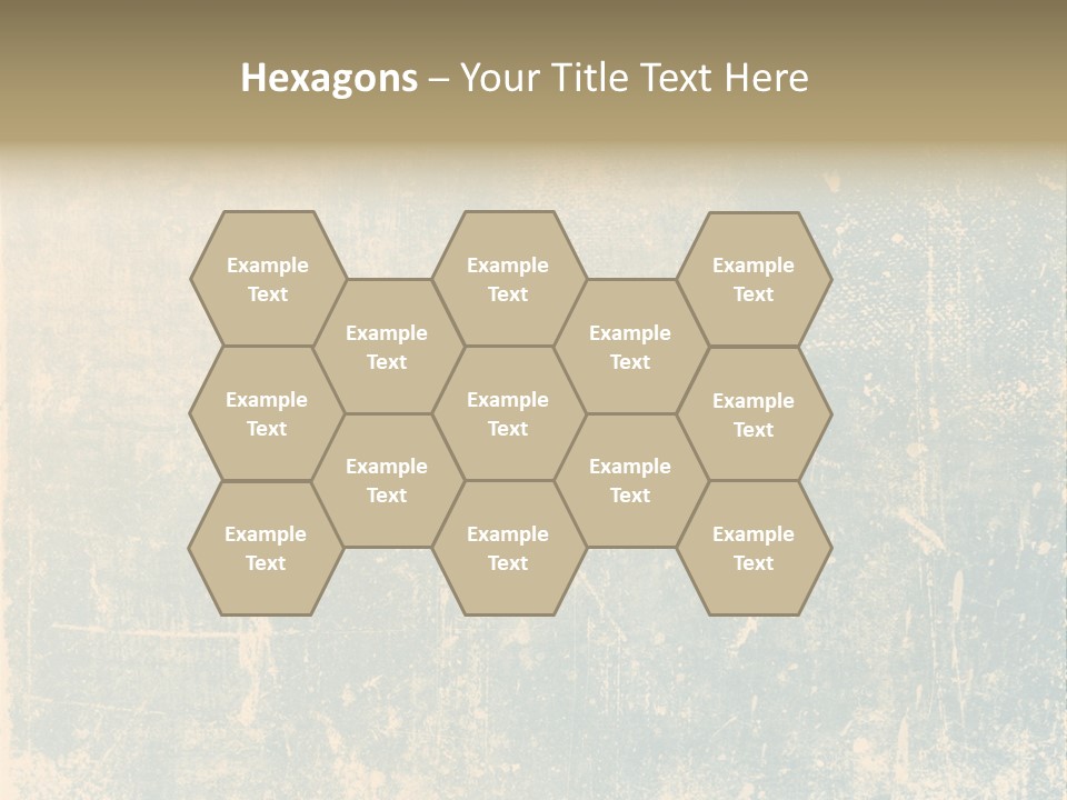 Scratch Contemporary Retro PowerPoint Template