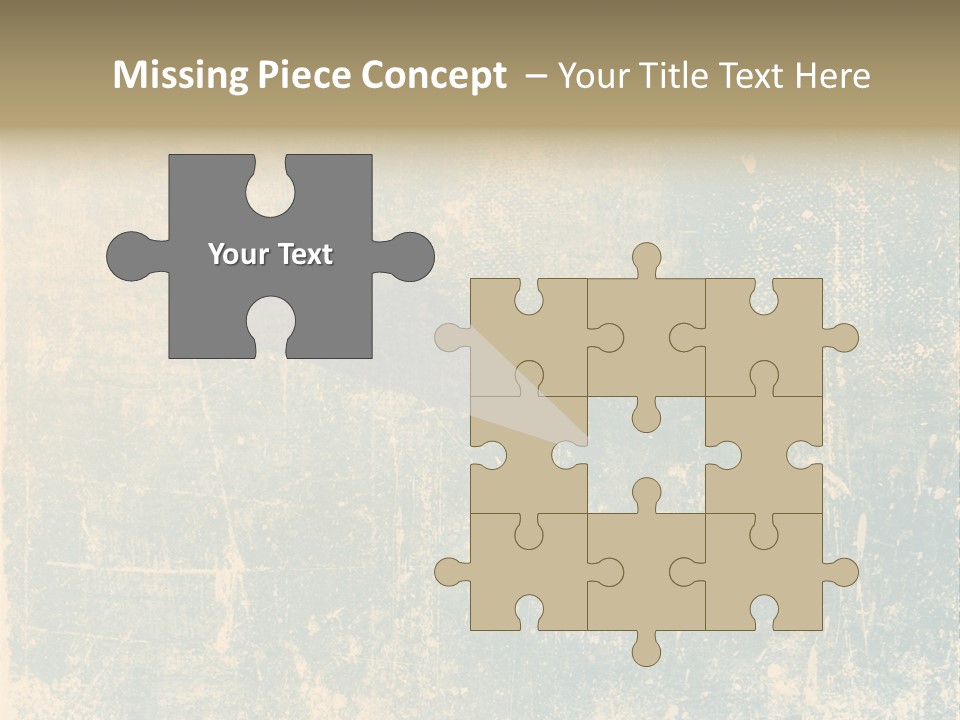 Scratch Contemporary Retro PowerPoint Template