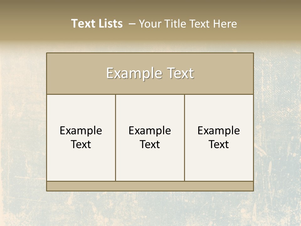 Scratch Contemporary Retro PowerPoint Template