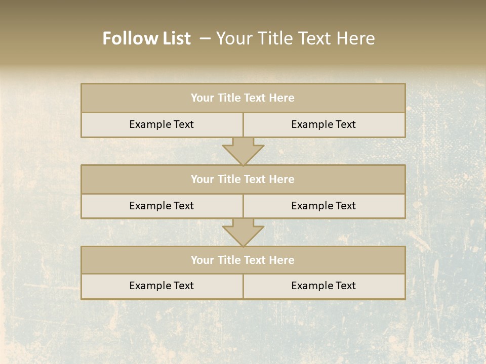 Scratch Contemporary Retro PowerPoint Template