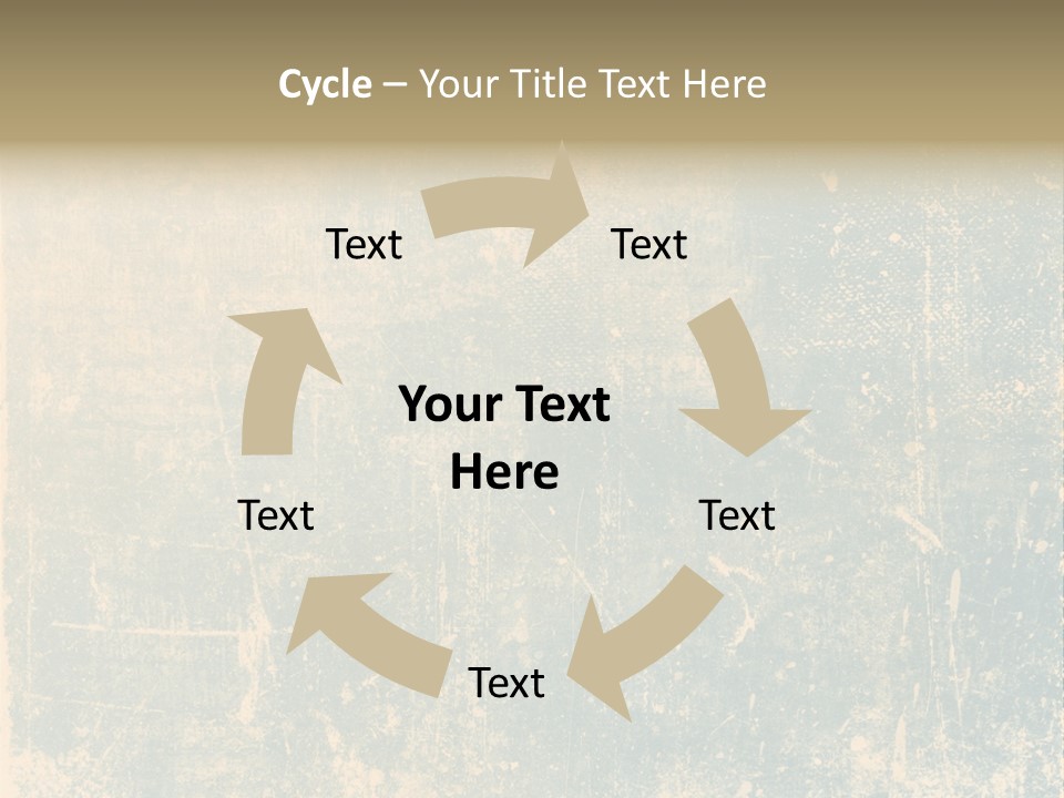 Scratch Contemporary Retro PowerPoint Template