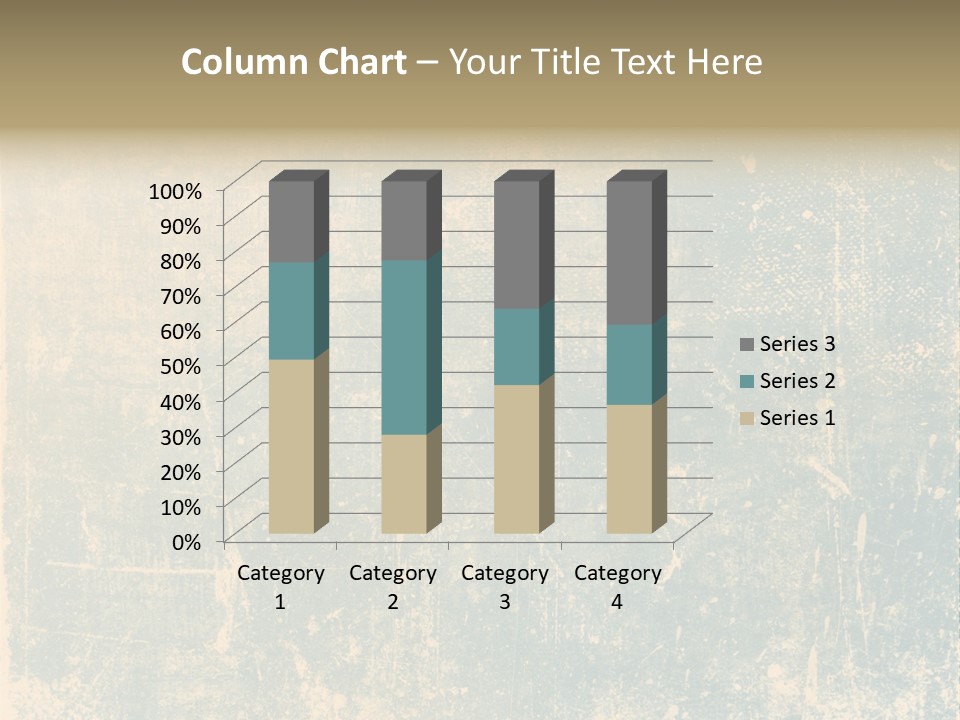 Scratch Contemporary Retro PowerPoint Template