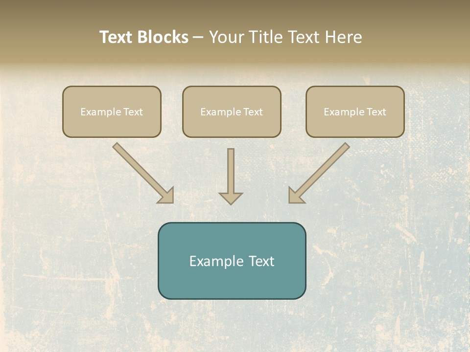 Scratch Contemporary Retro PowerPoint Template