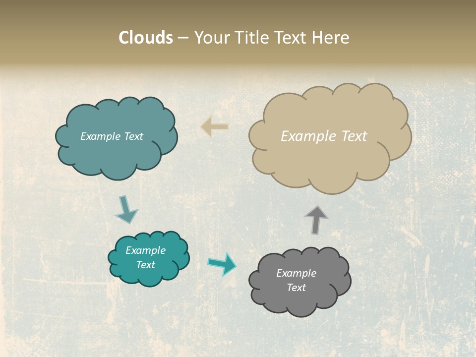 Scratch Contemporary Retro PowerPoint Template