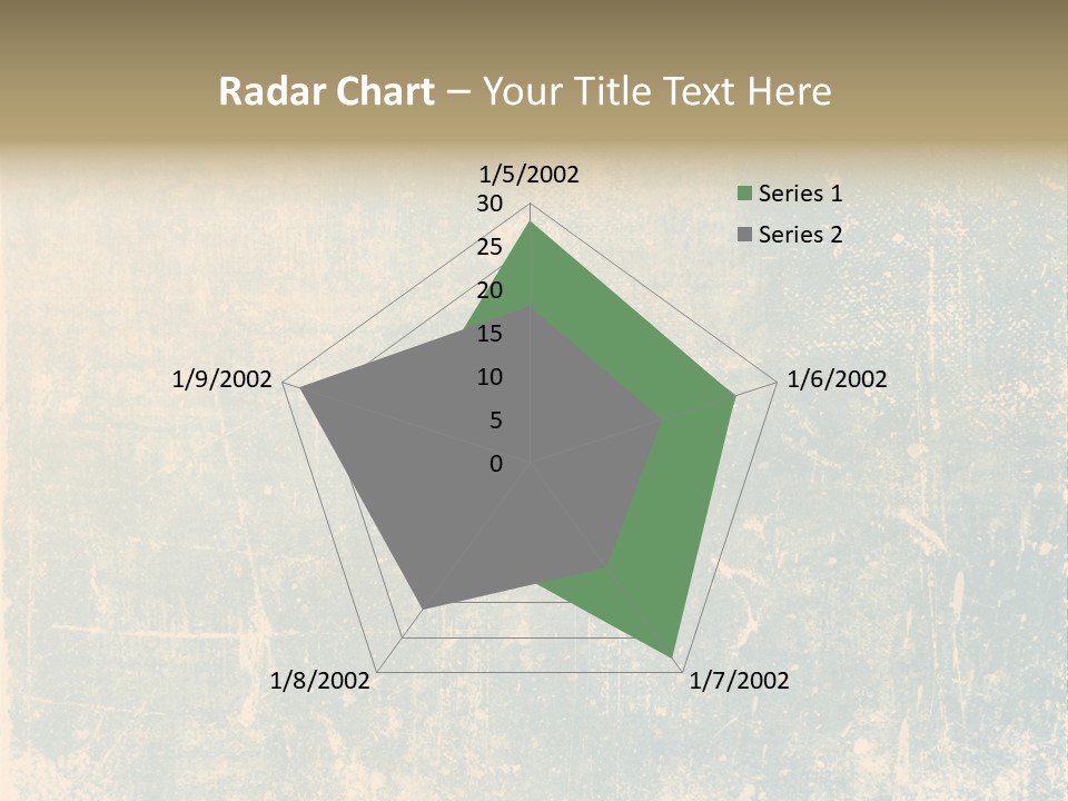 Scratch Contemporary Retro PowerPoint Template