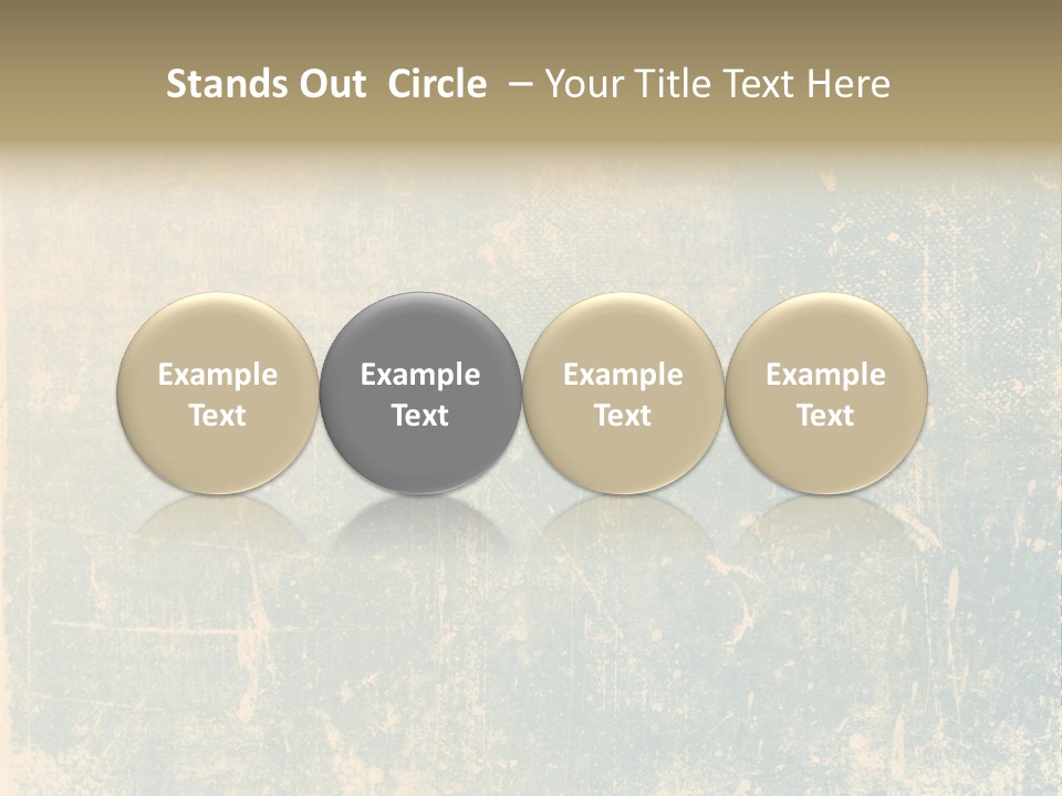 Scratch Contemporary Retro PowerPoint Template