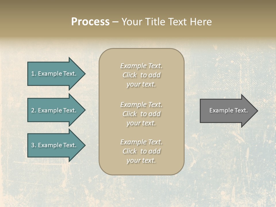 Scratch Contemporary Retro PowerPoint Template