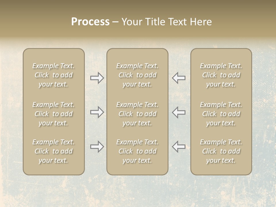 Scratch Contemporary Retro PowerPoint Template