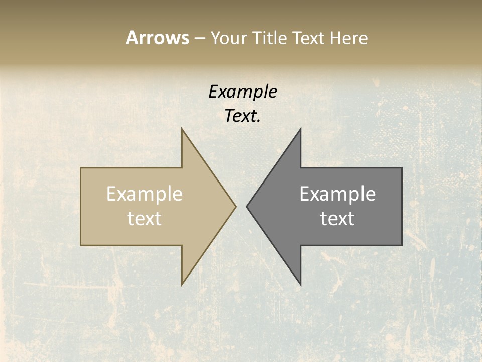Scratch Contemporary Retro PowerPoint Template