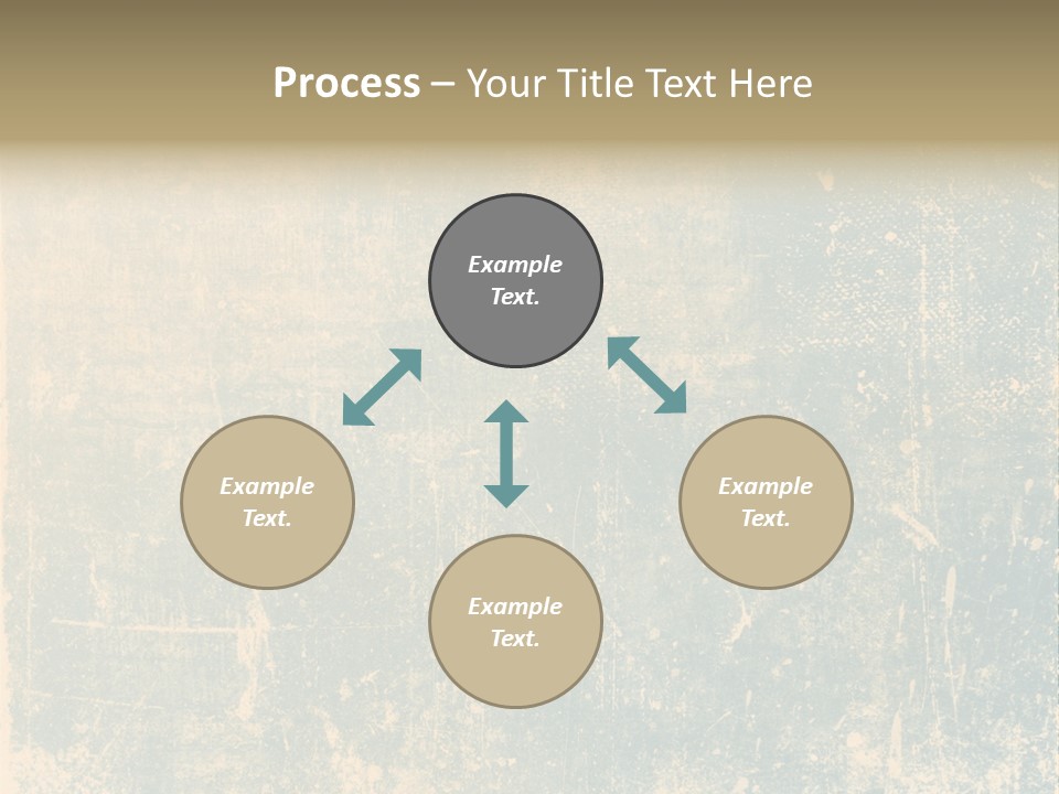 Scratch Contemporary Retro PowerPoint Template