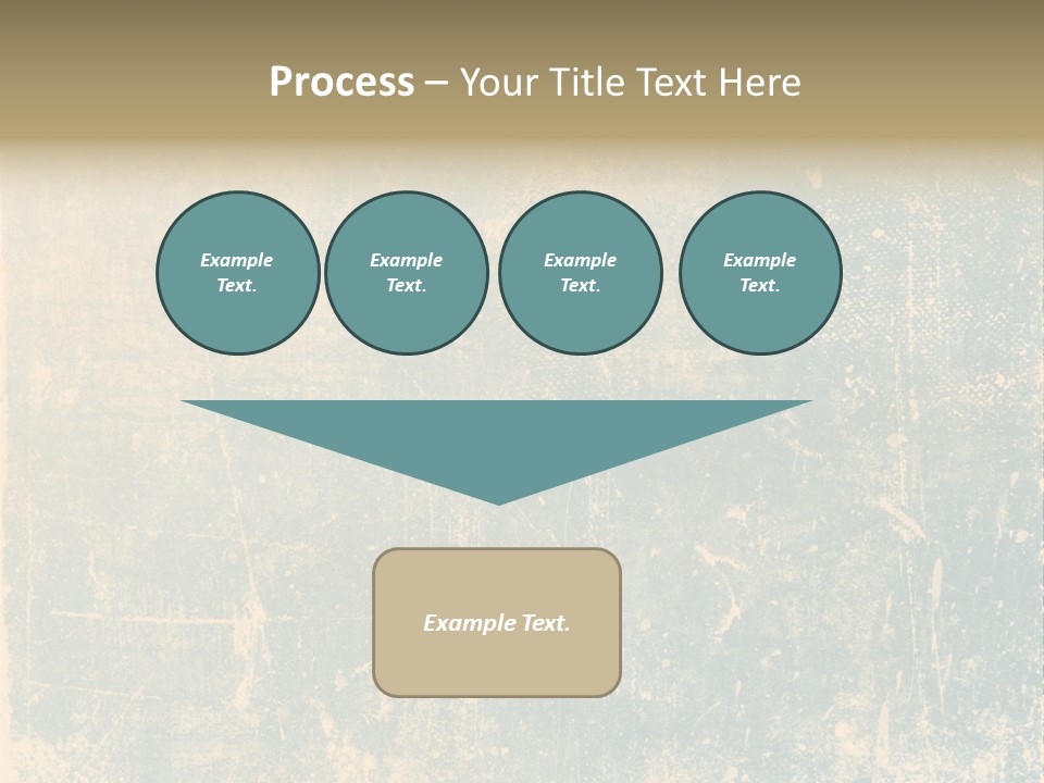 Scratch Contemporary Retro PowerPoint Template