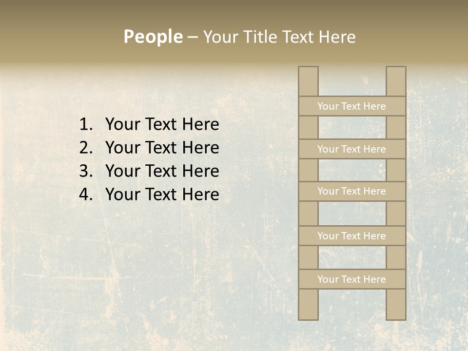 Scratch Contemporary Retro PowerPoint Template