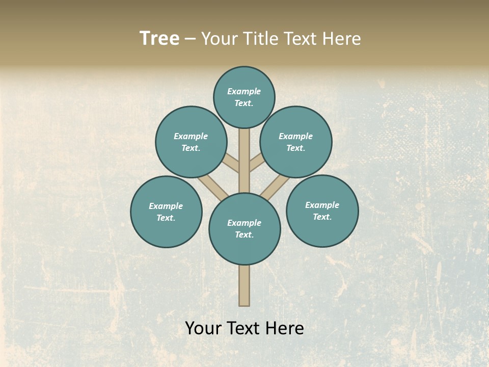 Scratch Contemporary Retro PowerPoint Template